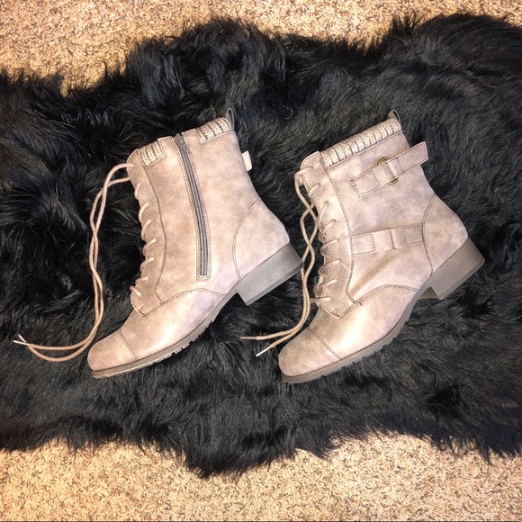 Shoes - 2/$32 — 🆕 Super Cute Lace Up Boots ❤️🍁